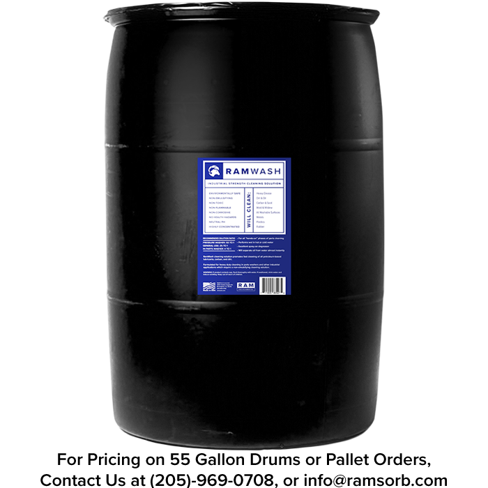 RamWash 55 Gallon Drum