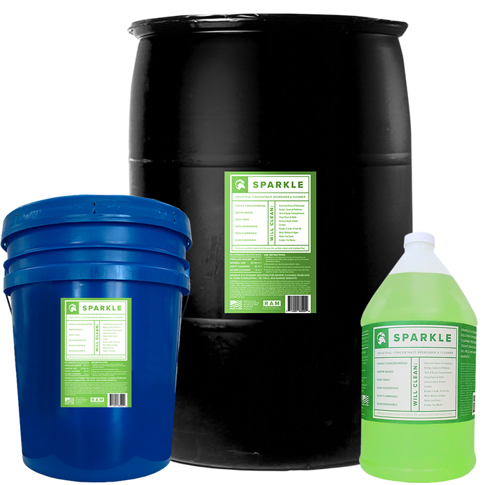 Sparkle Industrial Concentrate Degreaser and Cleaner